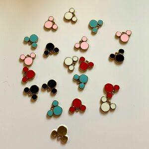 Cute Mickey ear charms  jewelry making necklace bracelet making